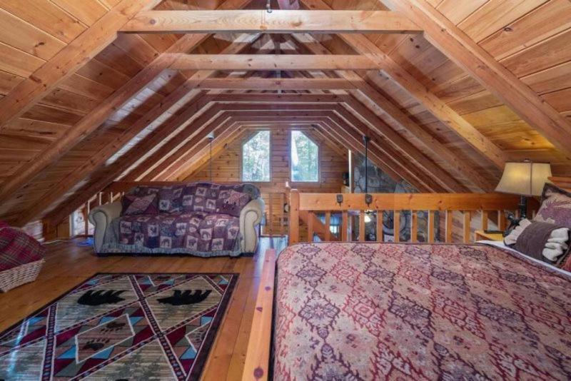 Villa Mountain Time Cabin, Hot tub, Fire Pit, Fireplace à Blue Ridge Extérieur photo