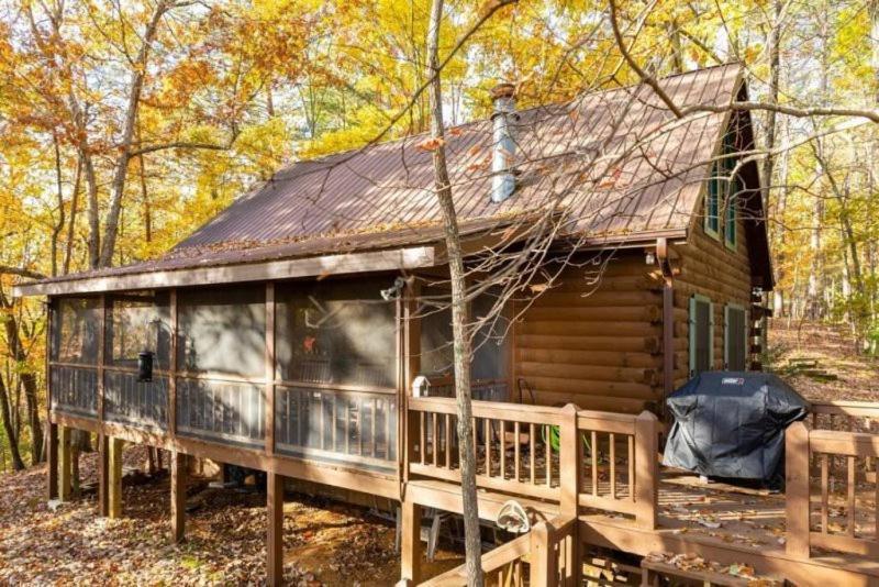 Villa Mountain Time Cabin, Hot tub, Fire Pit, Fireplace à Blue Ridge Extérieur photo